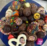 Candy & Chocolate Pretzel Tray Large