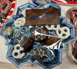 Hanukkah Pretzel & Candy Tray (Chanukah)(Hanukah)