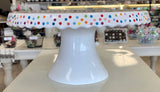 Happy Birthday Pedestal Plate