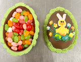 Chocolate Easter Egg filled with Jelly Beans