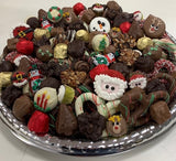 Christmas Candy and Pretzel Tray